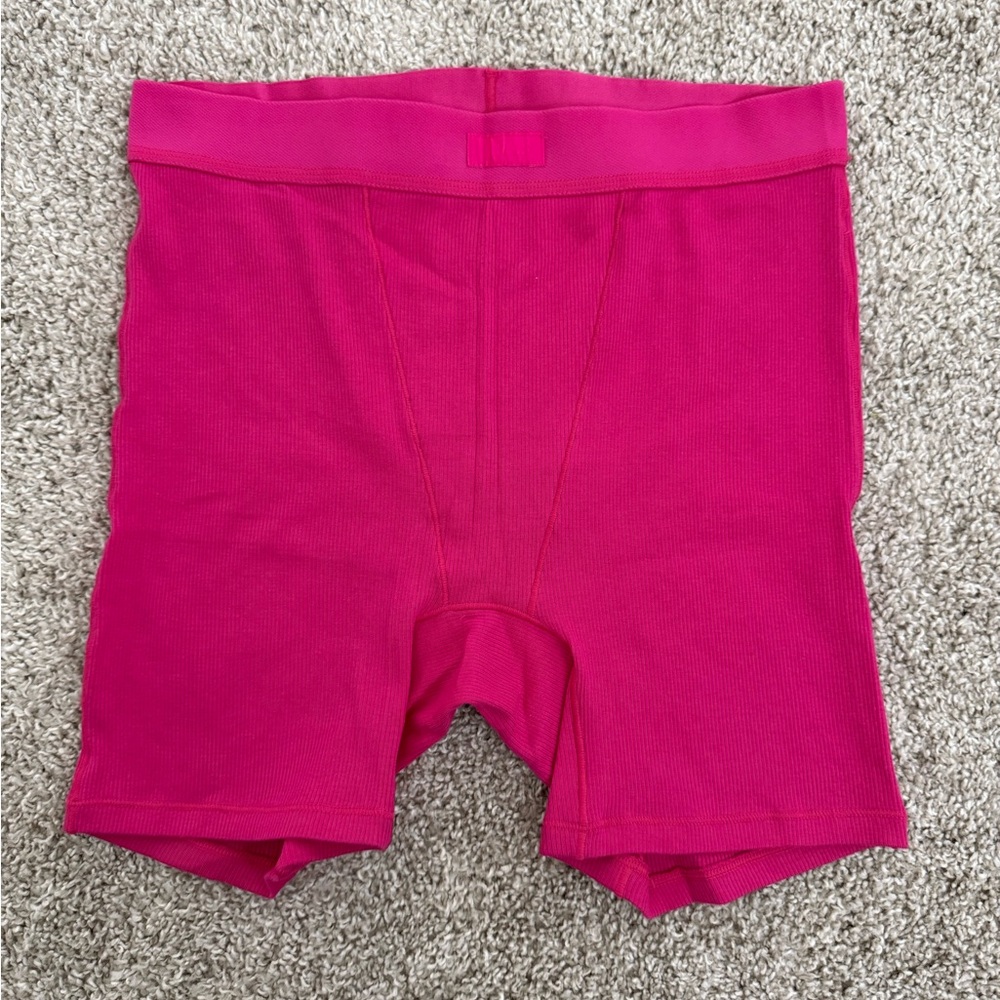 SKIMS cotton biker shorts